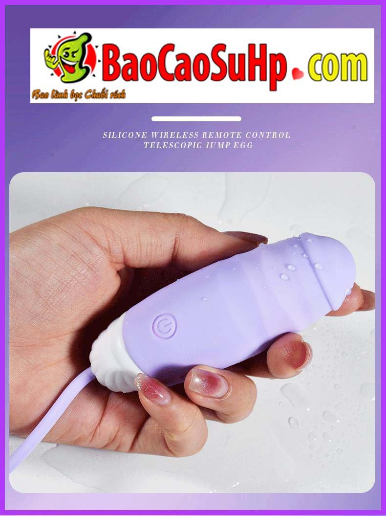 Trứng rung Baby Hazel điều khiển từ xa nhỏ gọn kích thích điểm G