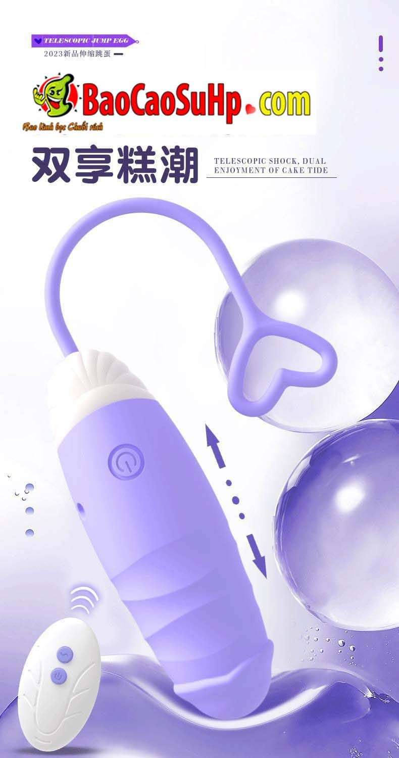 Trứng rung Baby Hazel thụt tự động điều khiển từ xa