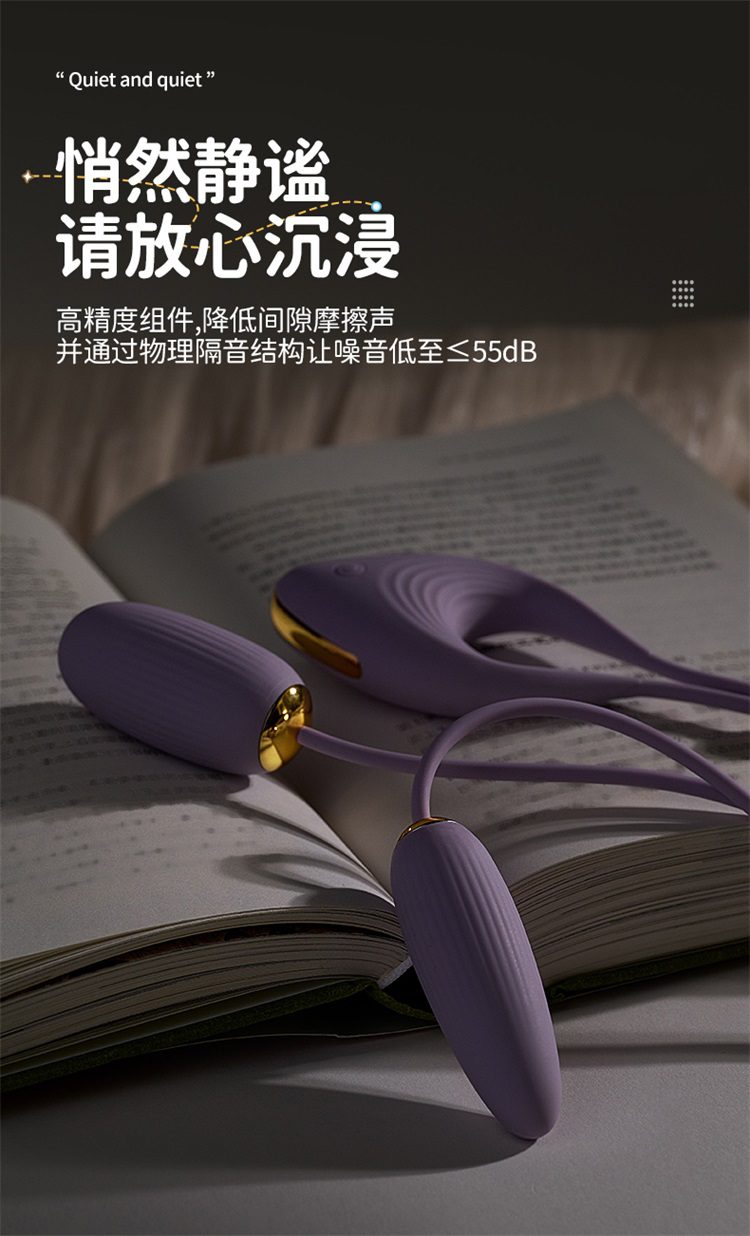 Vòng đeo dương vật Mizzzee Liv kẹp ti trứng rung mạnh, kích thích cực đỉnh