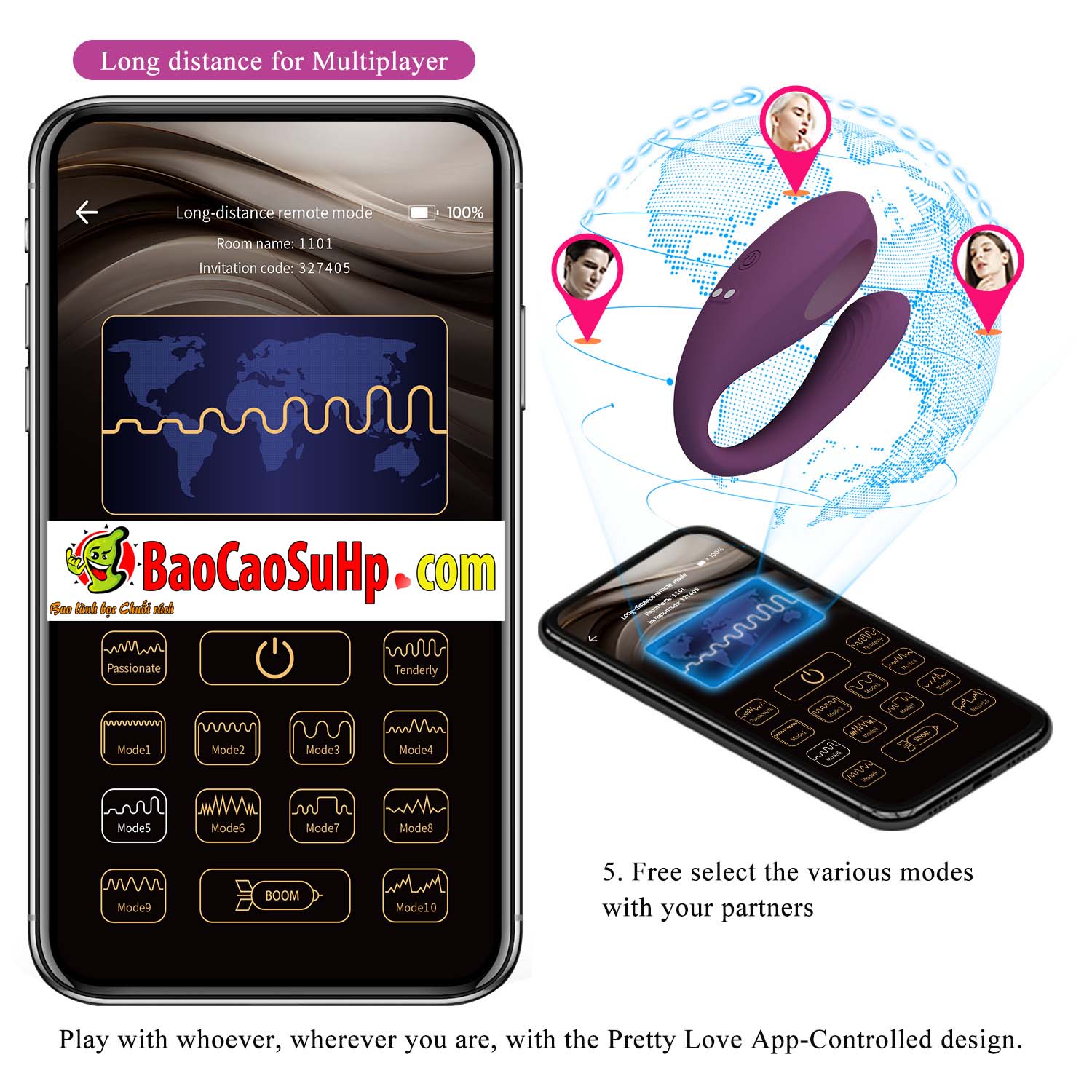 trung rung quan lot APP Prettylove BI 300076HP 22 - Trứng rung quần lót APP Prettylove BI-300076HP khuấy động các giác quan