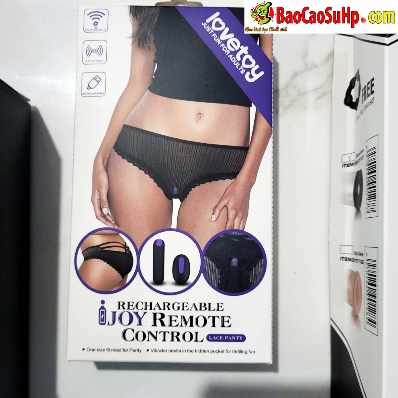 Trứng rung Lovetoy IJOY sạc pin điều khiển từ xa quần lót ren 10m