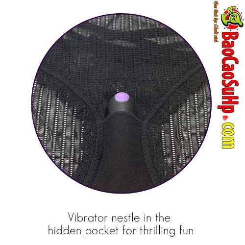 Trứng rung Lovetoy IJOY điều khiển 10m sạc pin quần lót ren