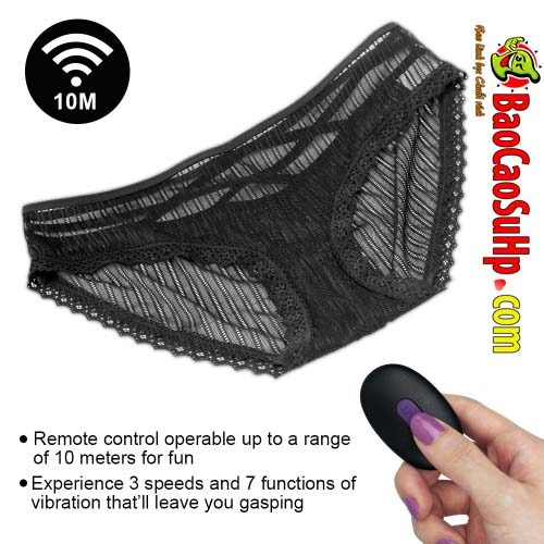 Trứng rung Lovetoy IJOY điều khiển 10m sạc pin quần lót ren