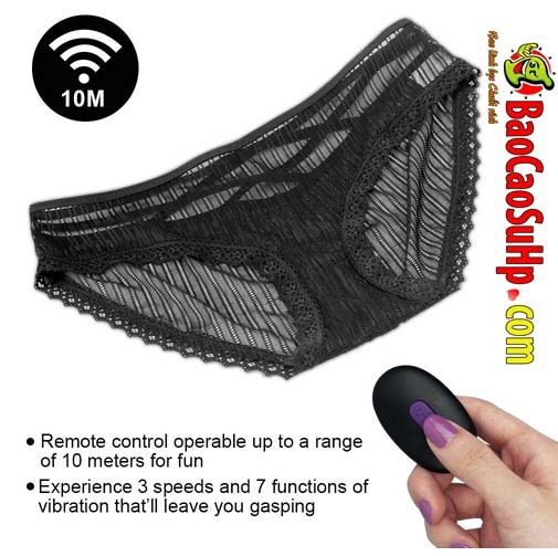 Trứng rung Lovetoy IJOY điều khiển 10m sạc pin quần lót ren