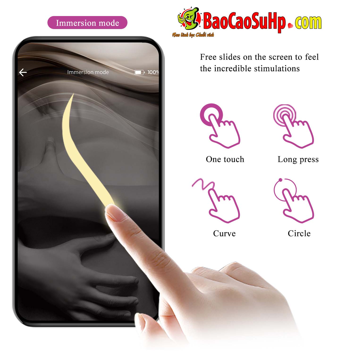 trung rung APP Prettylove Klay 300093HP 15 - Trứng rung quần lót khiển APP thụt lên xuống Prettylove Klay 300093HP