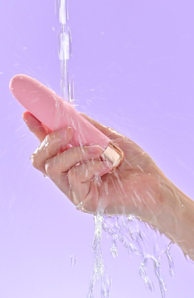 Máy rung tự động Roselex Desi mini phát nhiệt siêu mượt