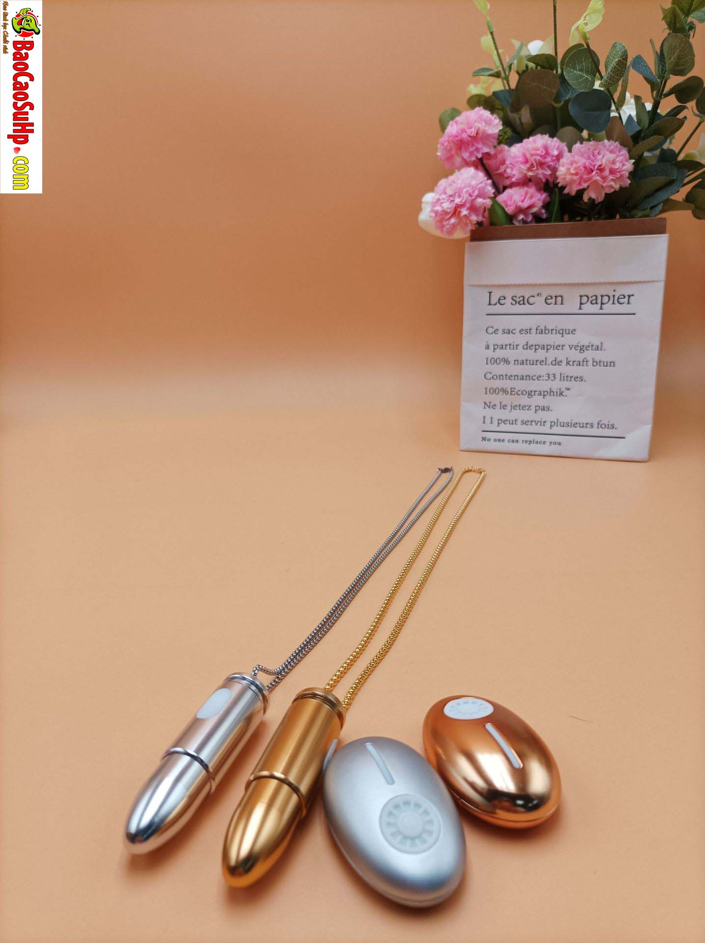 Trứng rung viên đạn inox COC SWAVE 10 chế độ rung mạnh mẽ