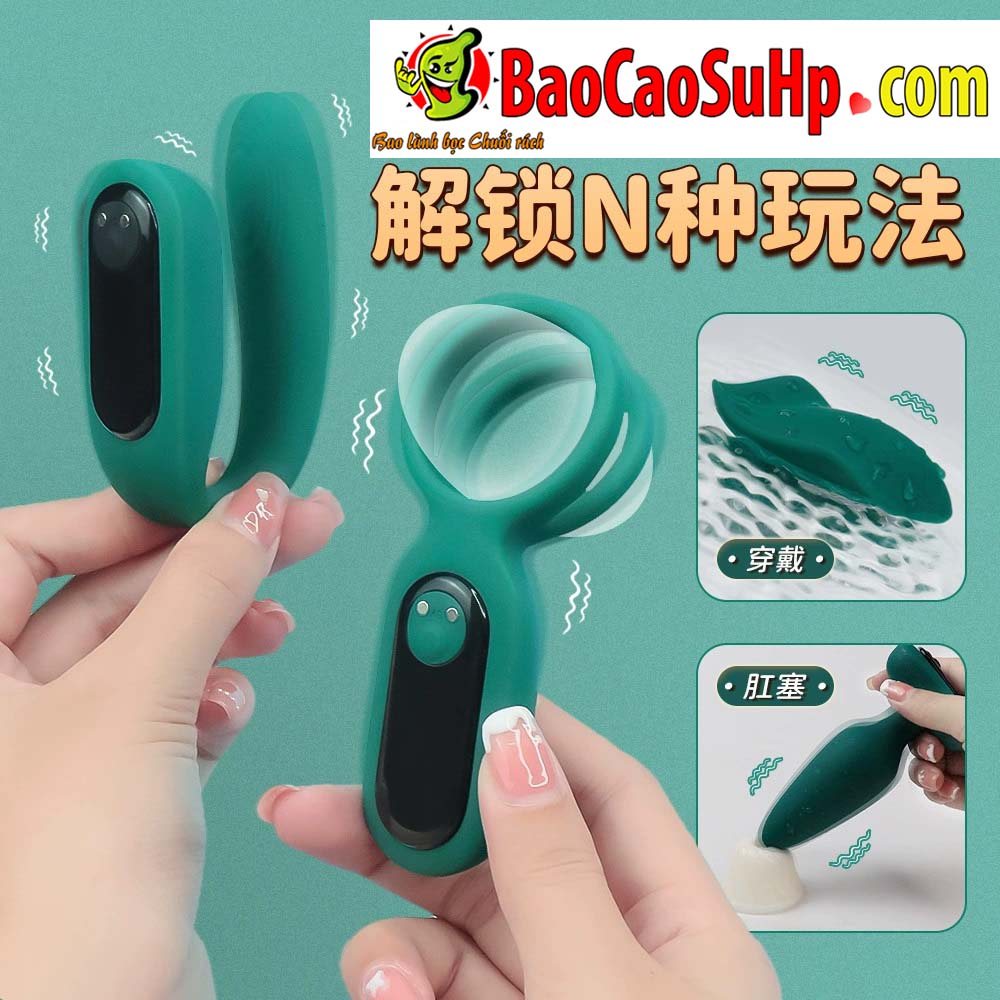 Bộ trứng rung hậu môn, vòng đeo dương vật Shande S429, kích thích