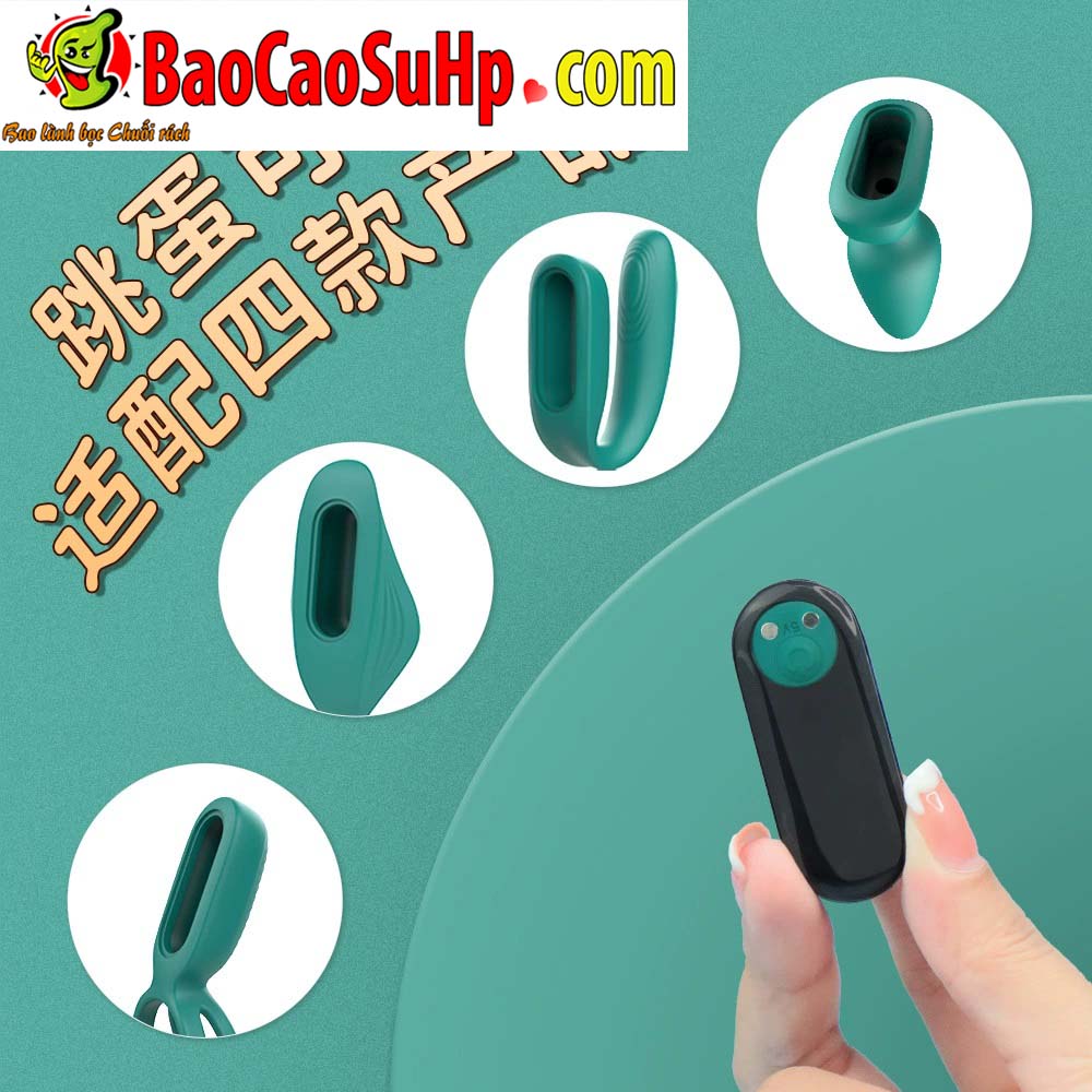 Bộ trứng rung hậu môn, vòng đeo dương vật Shande S429, kích thích