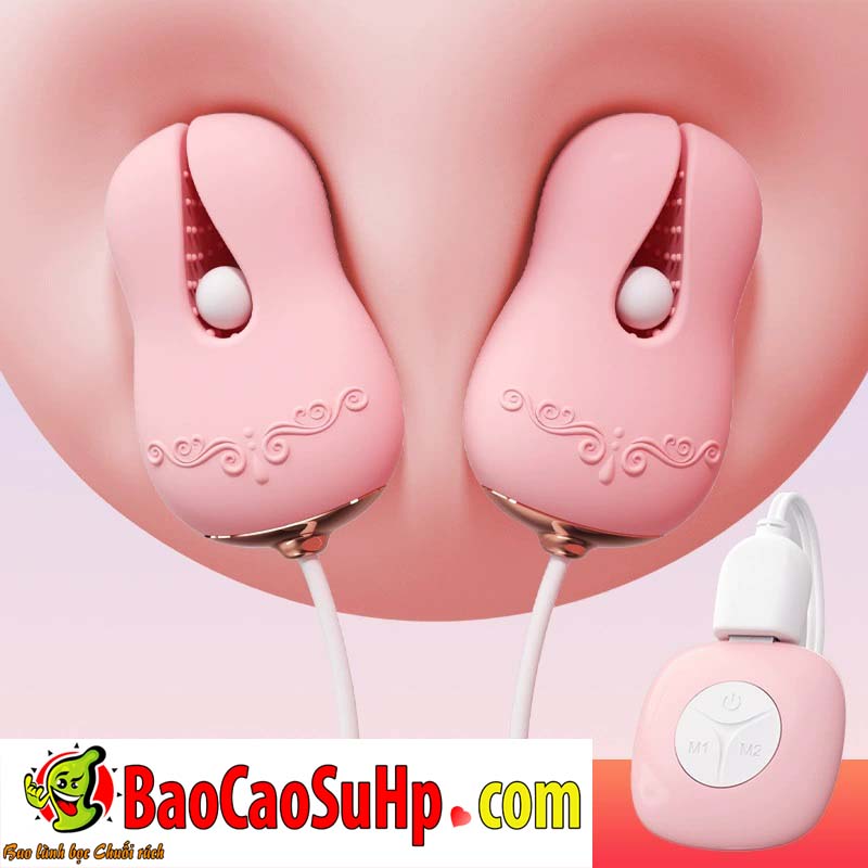 Kẹp ti ROSELEX Louisa nhiều chế độ rung kẹp và kích thích điểm G nhạy 
