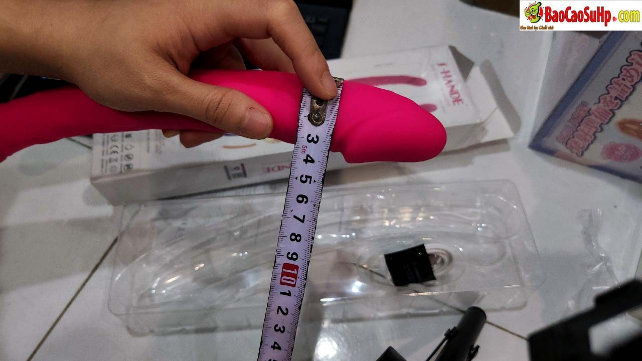 Dương vật silicone 2 đầu Shande S221 Lala rung đa chế độ kích thích