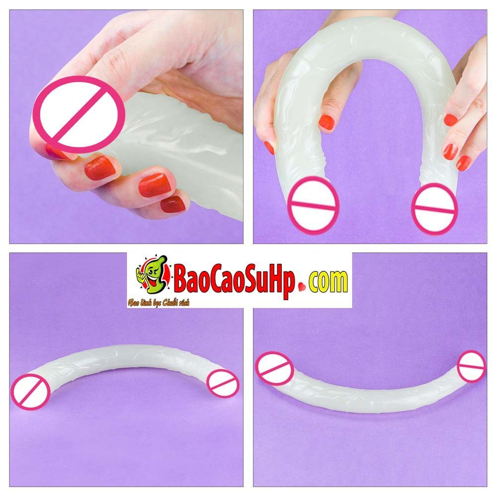 Dương vật phát quang 2 đầu LOVETOY Lumino Play, kích thích tối đa