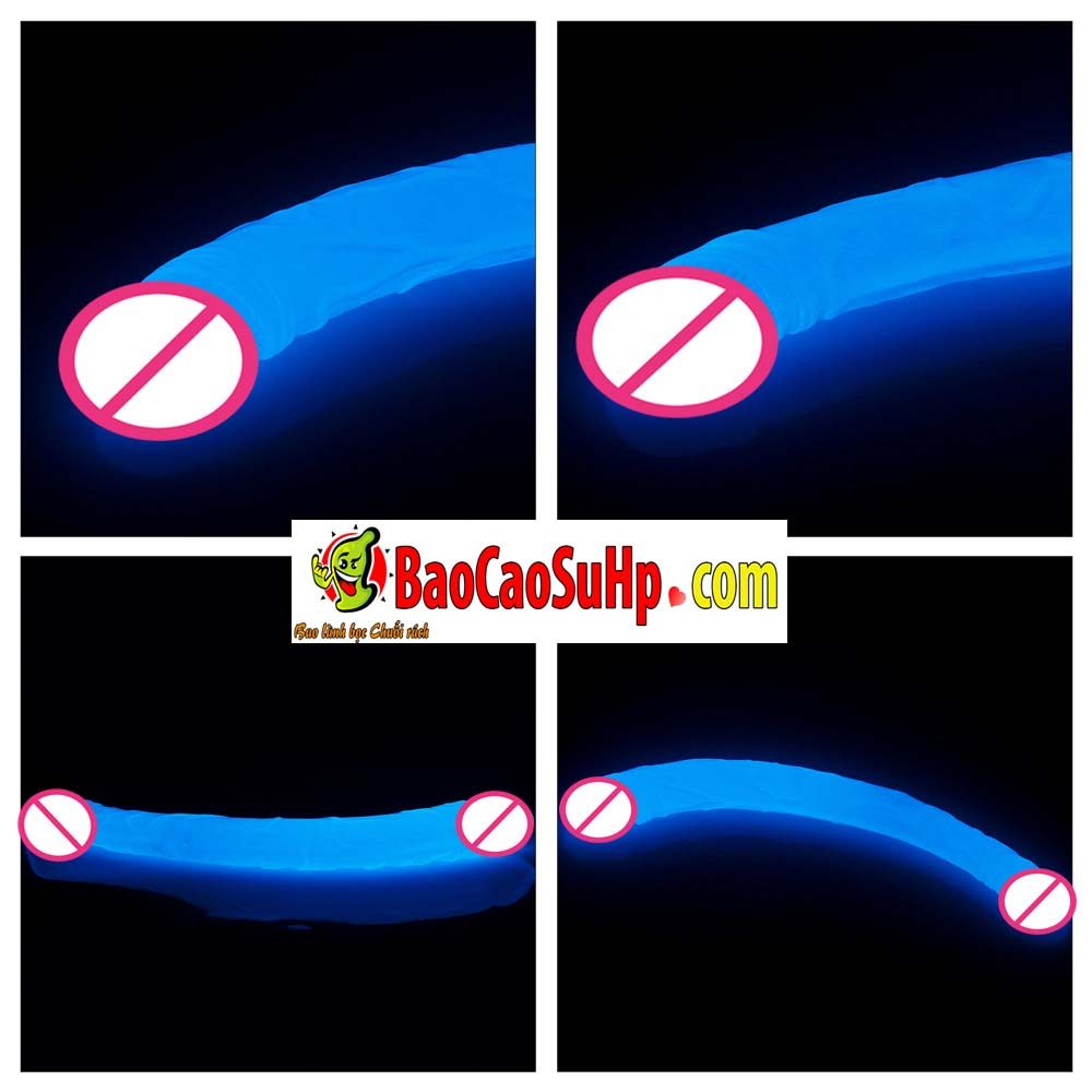 Dương vật phát quang 2 đầu LOVETOY Lumino Play, kích thích tối đa