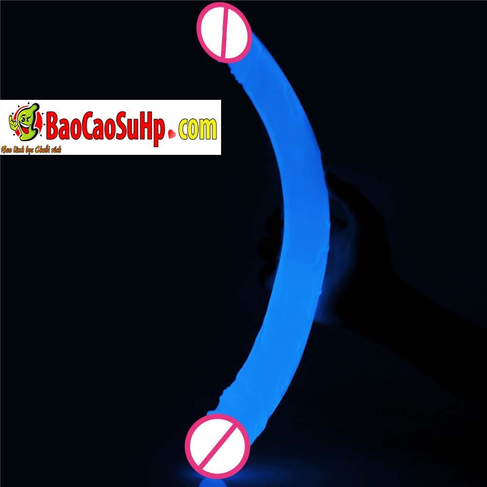 Lovetoy Lumino Play Glow Double-Ended Penis Vibrator