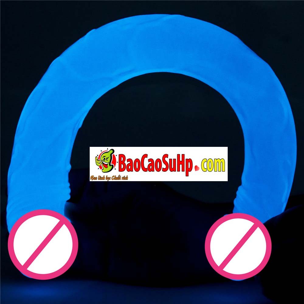 Lovetoy Lumino Play Glow Double-Ended Penis Vibrator