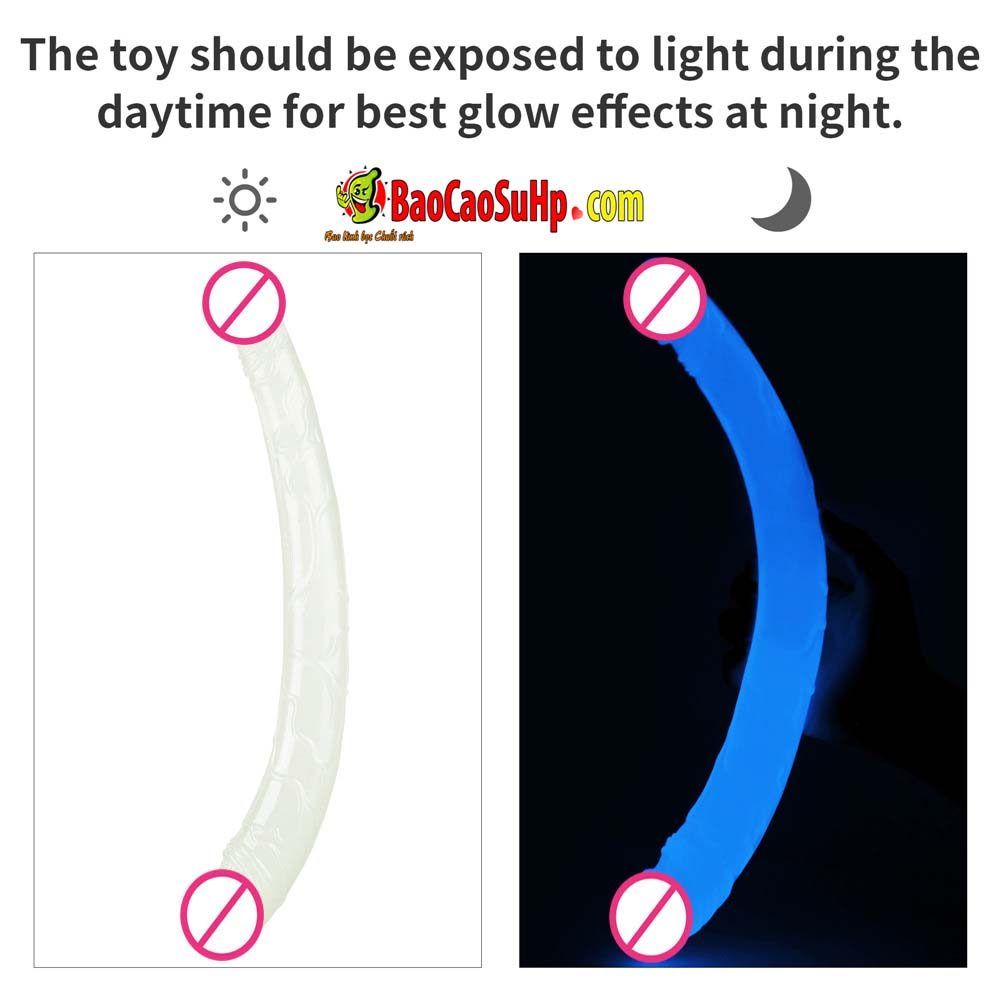 Dương vật phát quang 2 đầu LOVETOY Lumino Play, kích thích tối đa