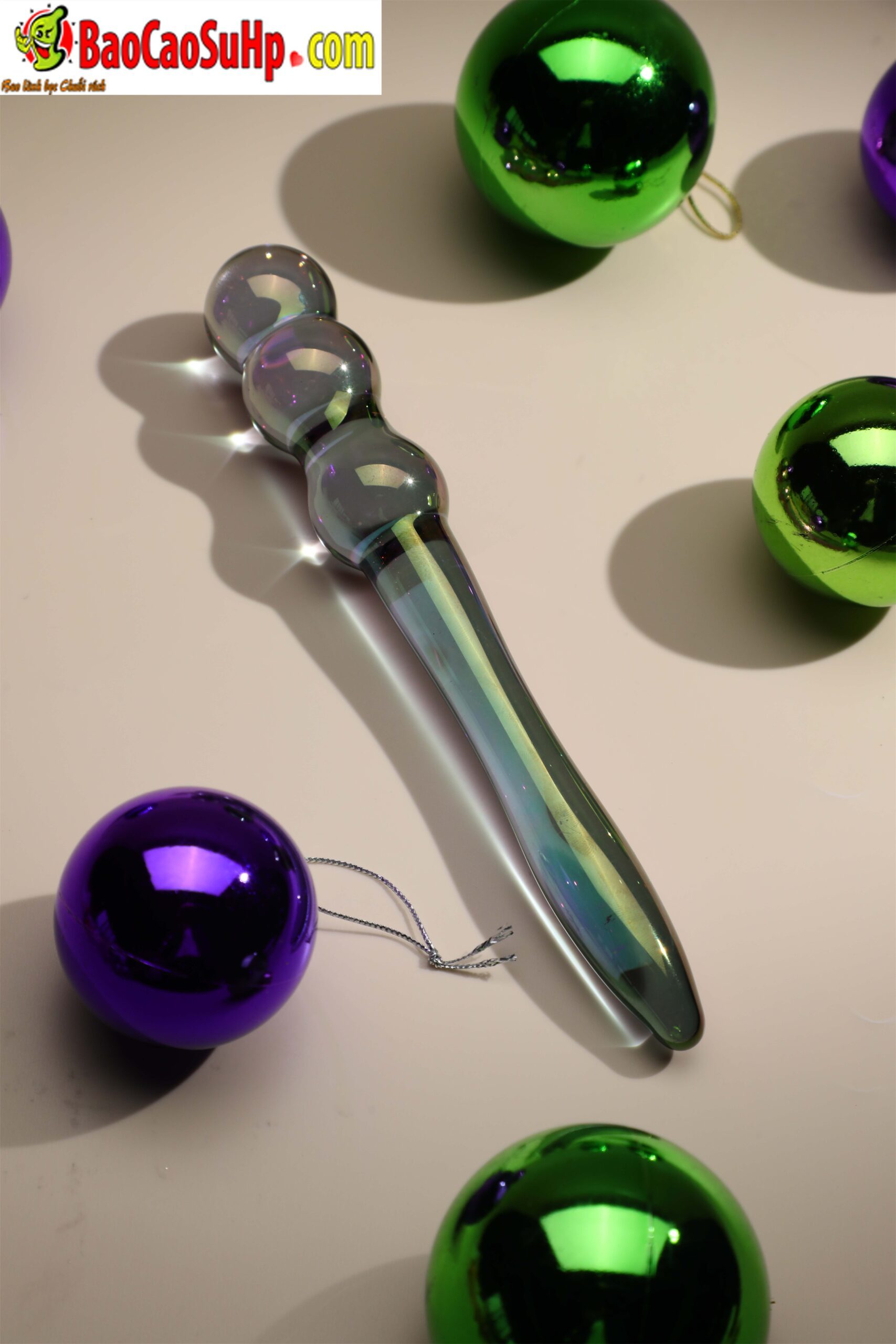 Thụt Pha Lê 2in1 Crystal Clear Magic 4 Loại Kích Thích