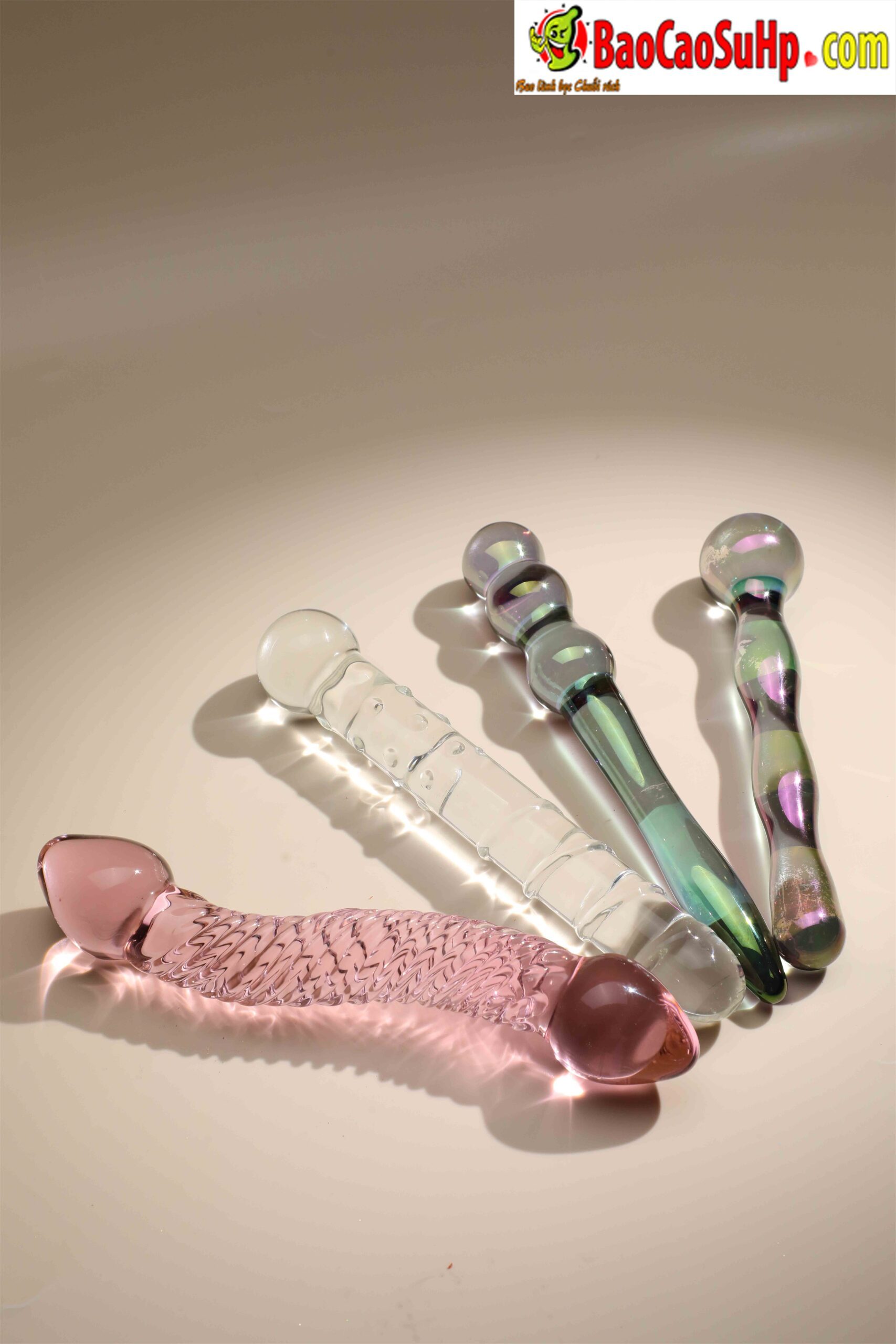 Thụt Pha Lê 2in1 Crystal Clear Magic 4 Loại Kích Thích