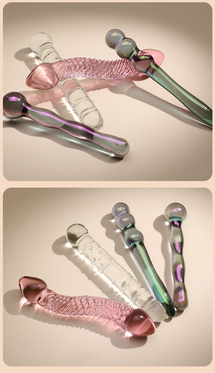 Thụt Pha Lê 2in1 Crystal Clear Magic 4 Loại Kích Thích