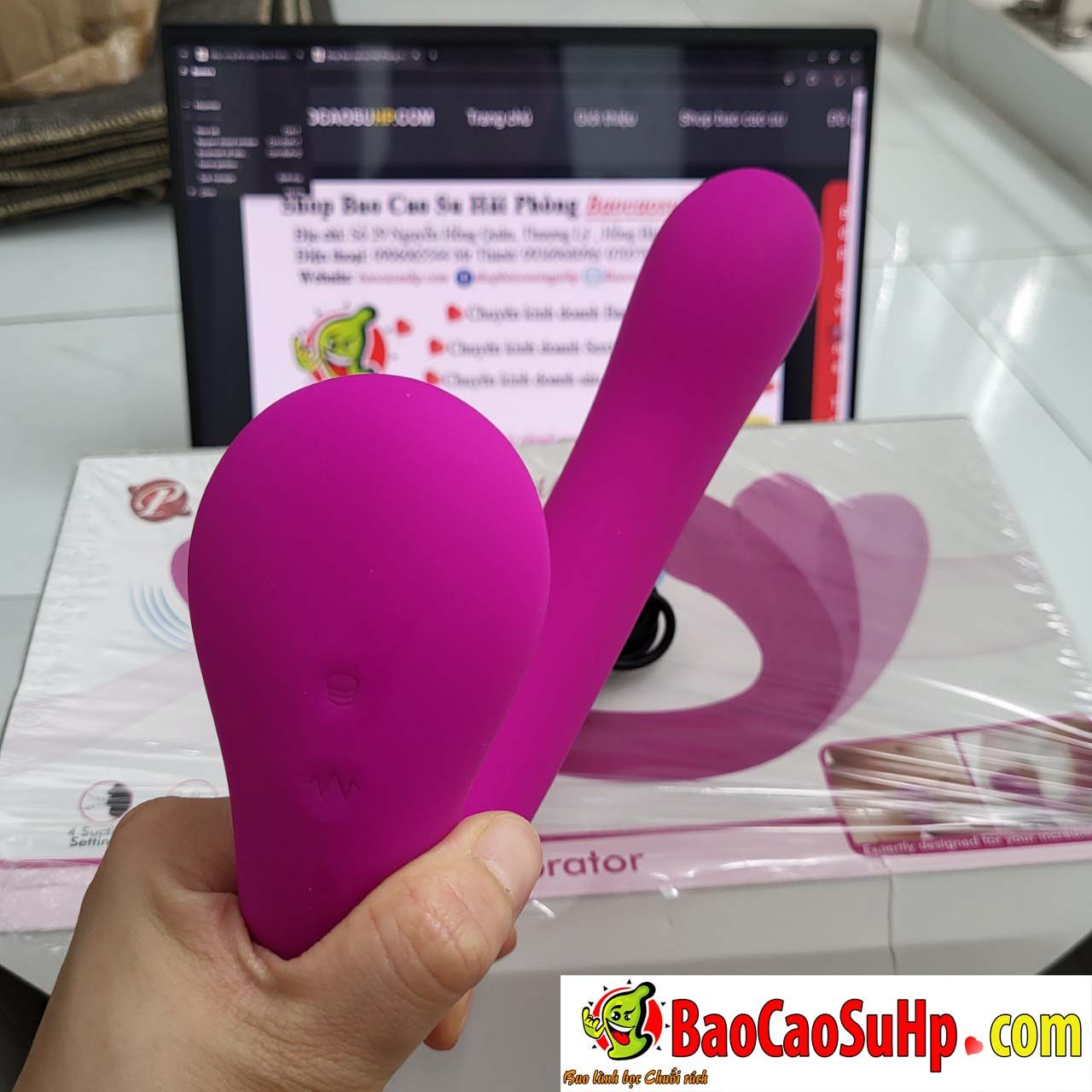 May rung da nang Baile Prettylove Patilla Alex cong hut va rung 3 - Máy rung đa năng Baile Prettylove Patilla Alex cong hút và rung nhiều chế độ massage cho nữ