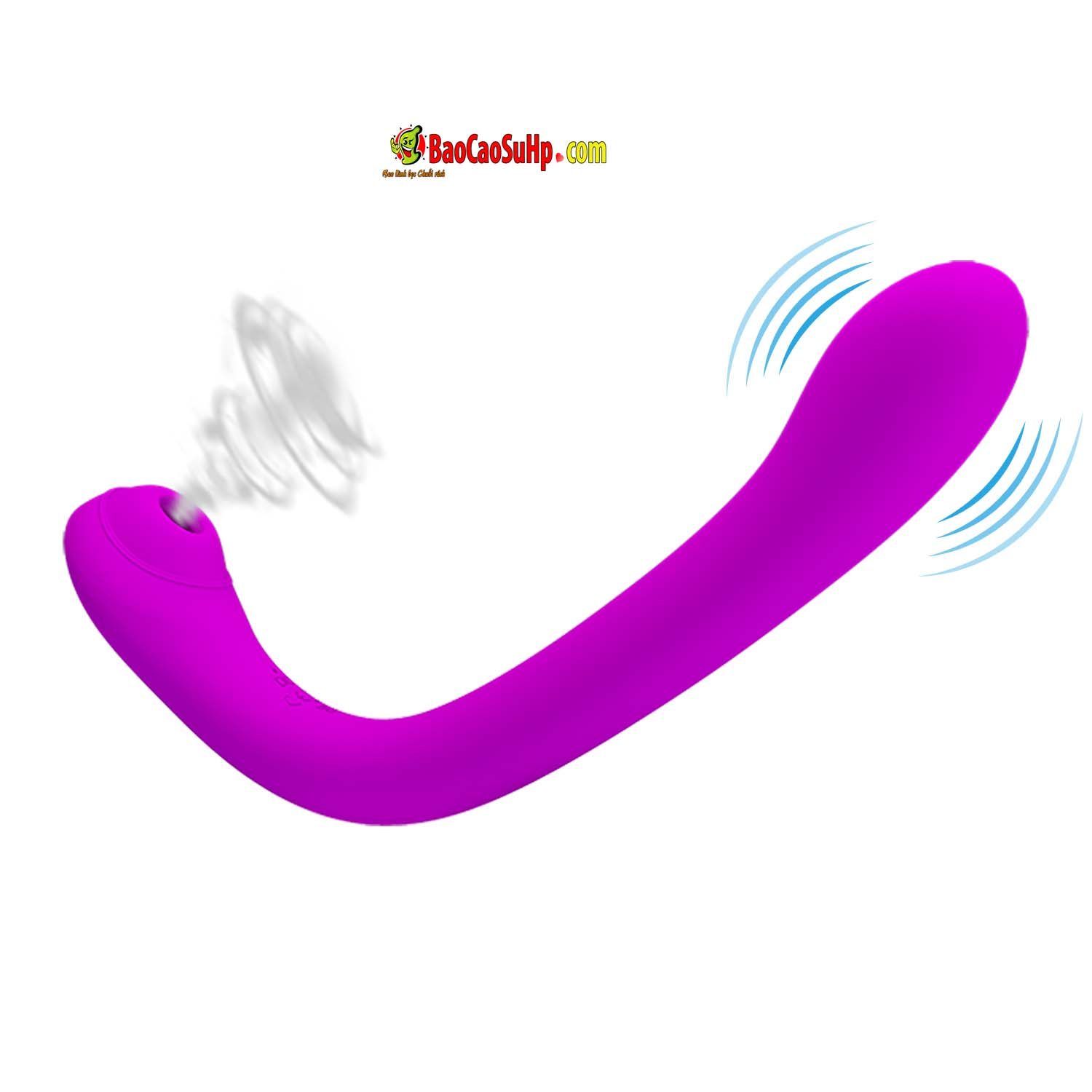 may rung prettylove Patilla Alex 5 - Máy rung đa năng Baile Prettylove Patilla Alex cong hút và rung nhiều chế độ massage cho nữ