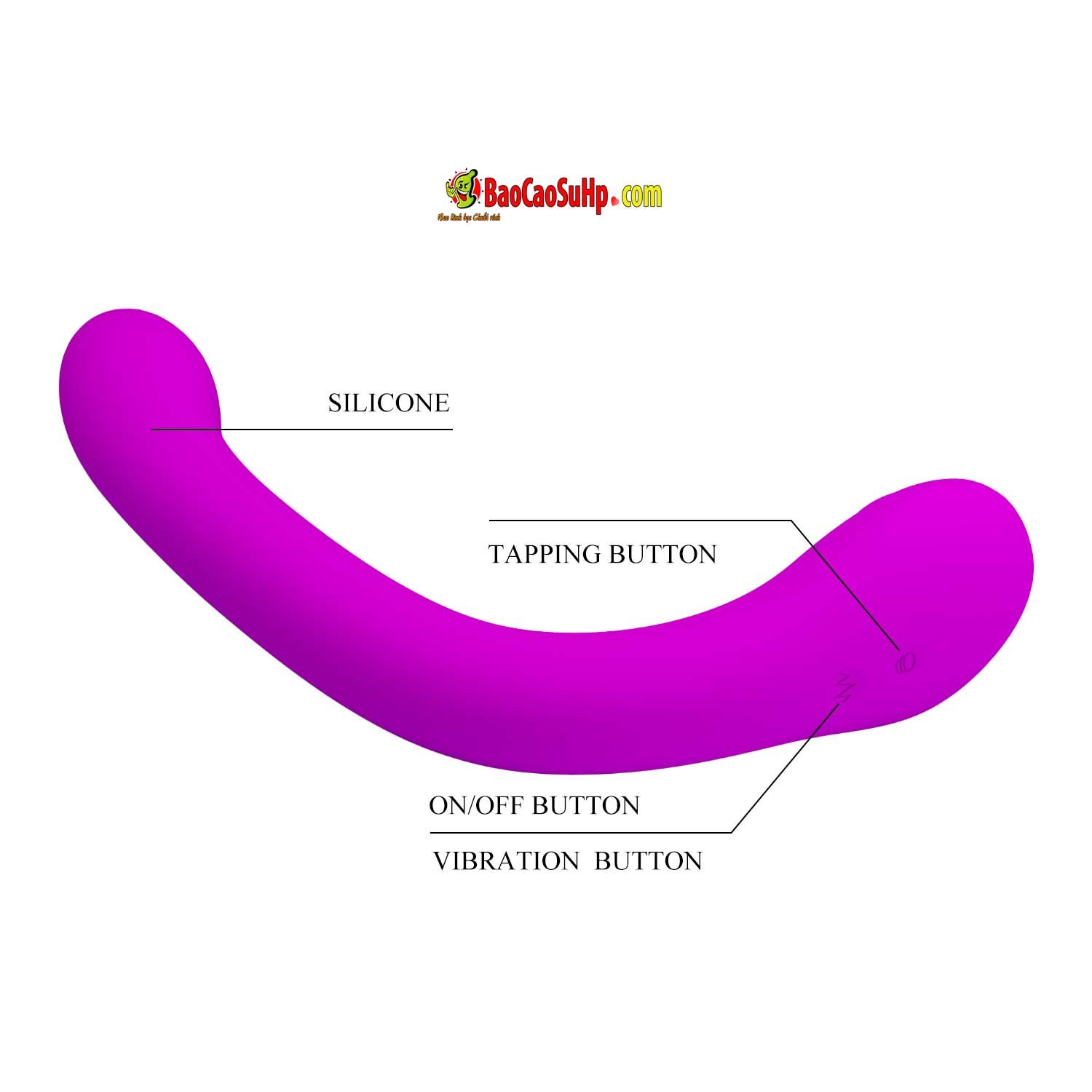 may rung prettylove Patilla Alex 9 - Máy rung đa năng Baile Prettylove Patilla Alex cong hút và rung nhiều chế độ massage cho nữ