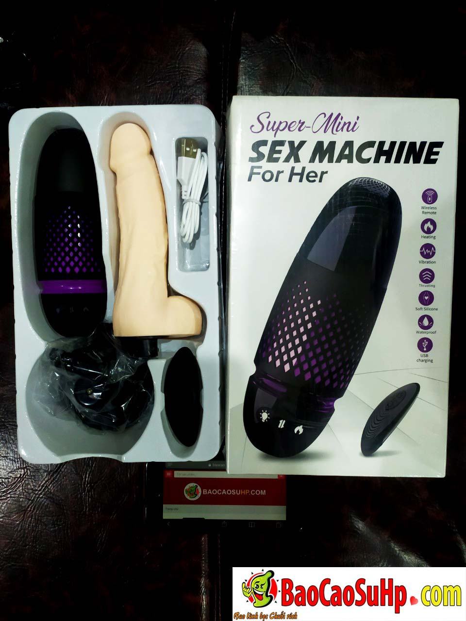 Dương vật giả đóng đất Purple Mystery tự động sướng mê say Dương vật giả đóng đất Purple Mystery tự động sướng mê say