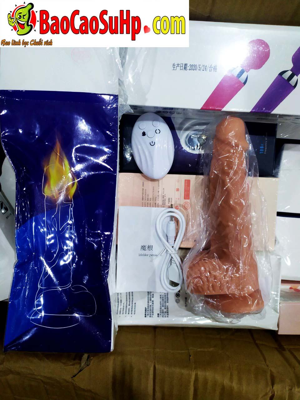 Dương vật giả Rambo Mizzzee cao cấp thụt rung điều khiển từ xa