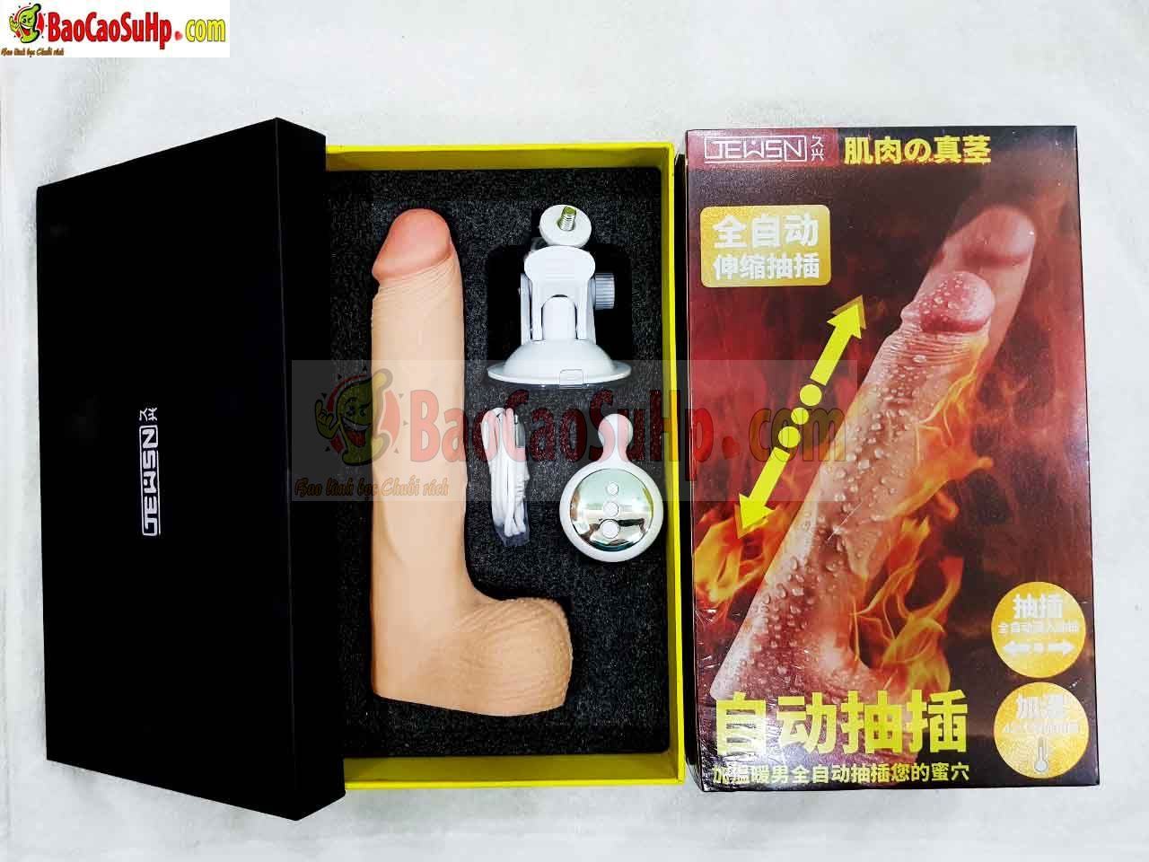 Sextoy dương vật đóng tường JEWSN điều khiển từ xa rung thụt tiện lợi