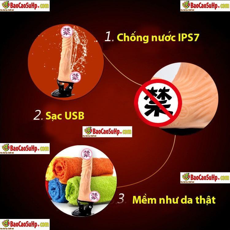 Sextoy Dương vật đóng tường Bigger Light Đỉnh Cao, Siêu Thật