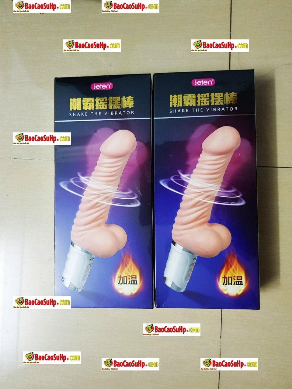 Dương vật giả cao cấp cầm tay LeTen rung ngoaý phát nhiệt