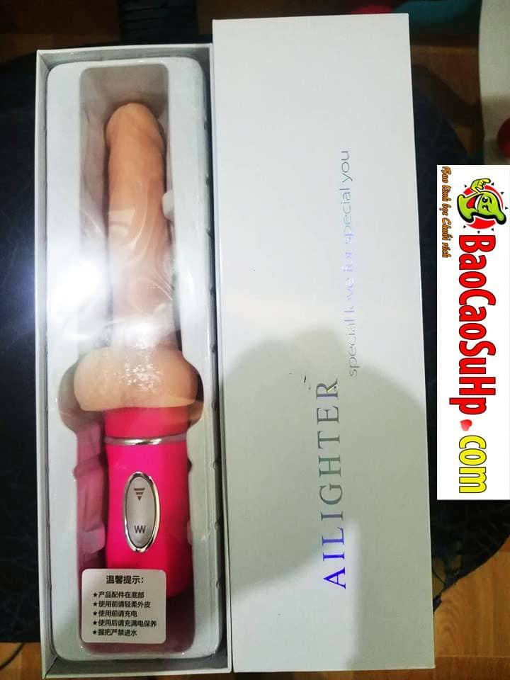 Alighter sextoy dương vật cao cấp mềm mượt rung mạnh tỏa nhiệt