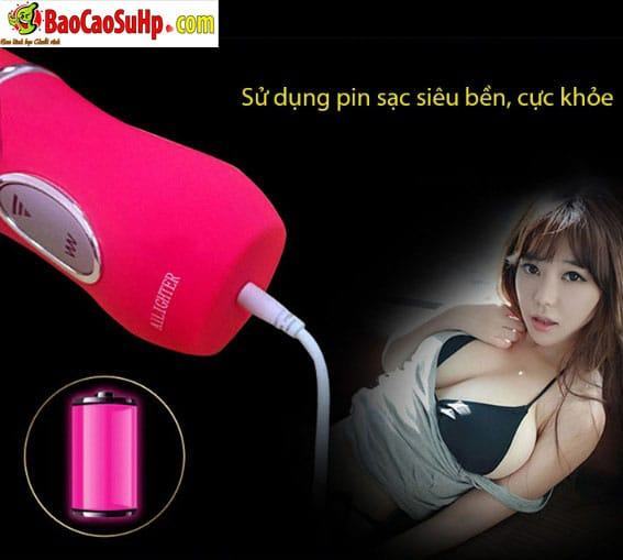 Alighter sextoy dương vật cao cấp mềm mượt rung mạnh tỏa nhiệt