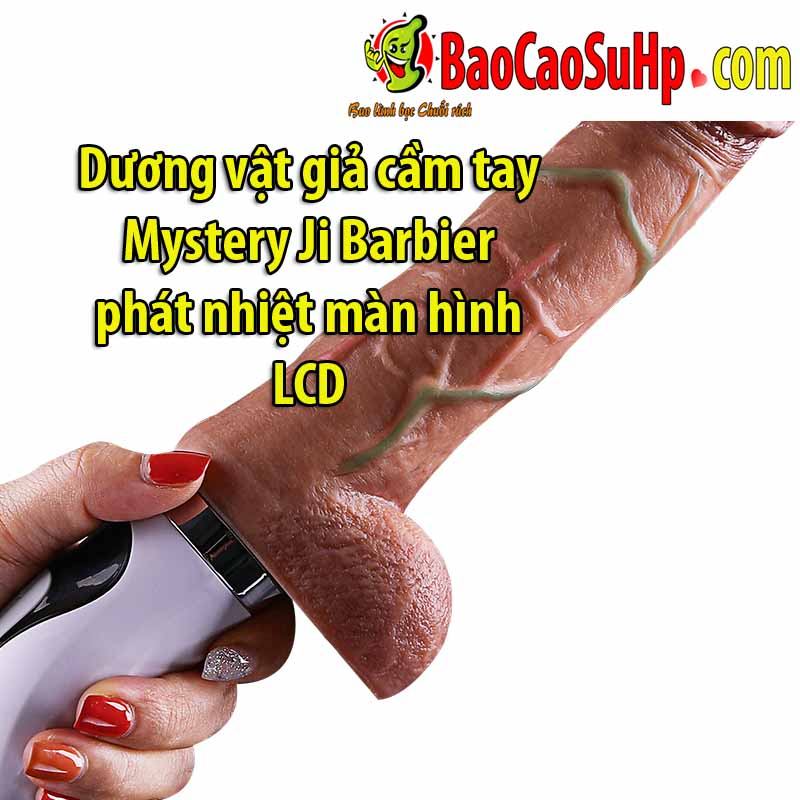 Dương Vật Cầm Tay MZ001 Rung Thụt LCD Mềm Mại Kích Thích