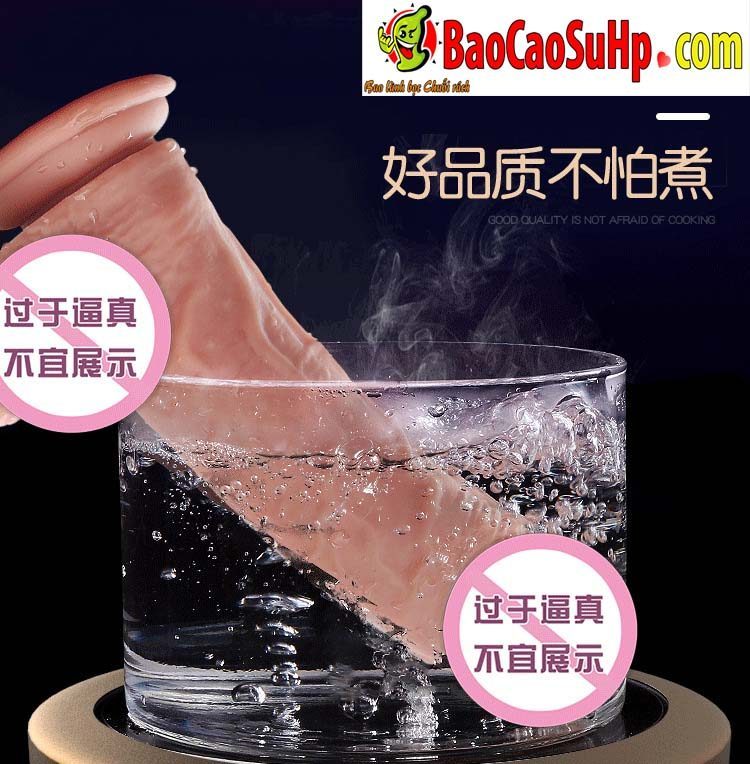 duong vat gia rocky 10 - Dương vật Dildo đóng đất mềm như thật Rocky (Điều khiển từ xa)