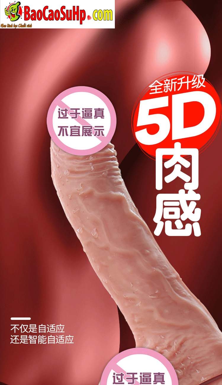 duong vat gia rocky 8 - Dương vật Dildo đóng đất mềm như thật Rocky (Điều khiển từ xa)