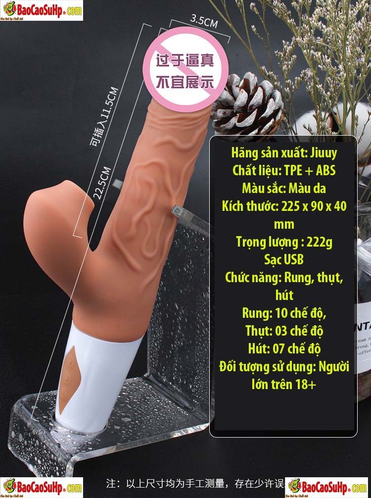 Penetrator dương vật giả thụt tự động tăng khoái cảm mạnh mẽ