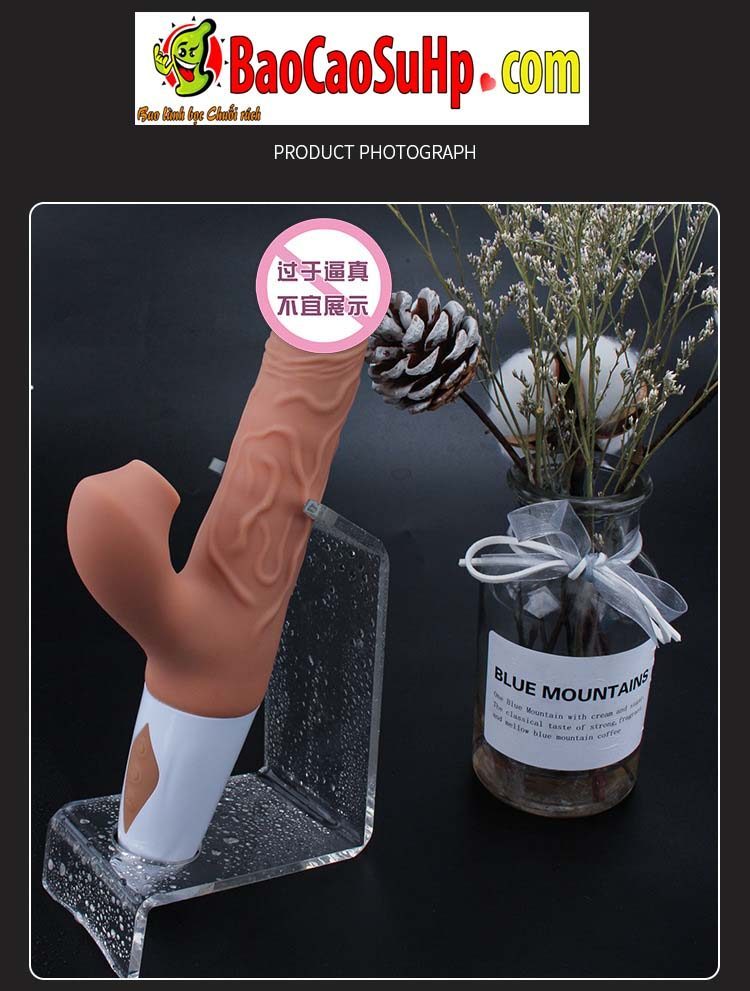 Dương vật giả Penetrator thụt hút mạnh mượt, cực phê