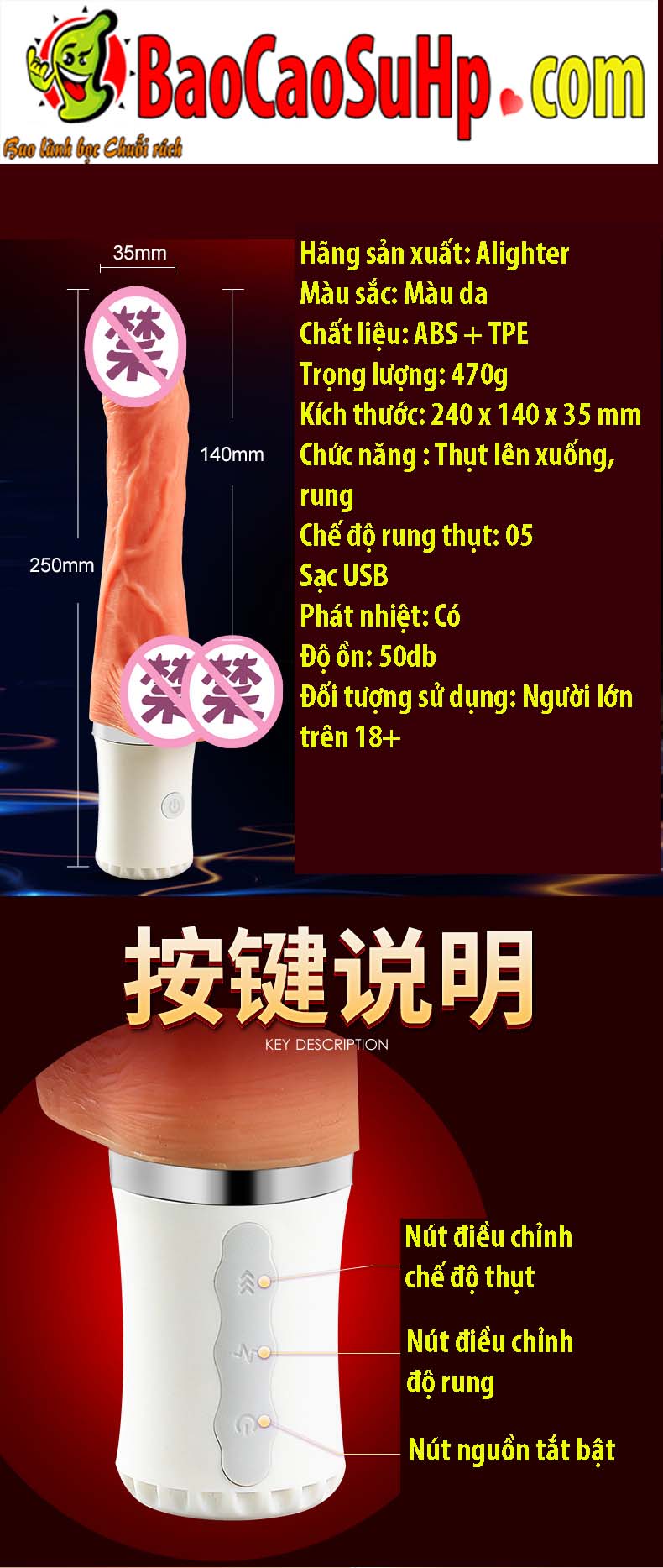 Dương Vật Lion King Thụt Giật Mạnh Mẽ Cơ Bắp Kích Thích