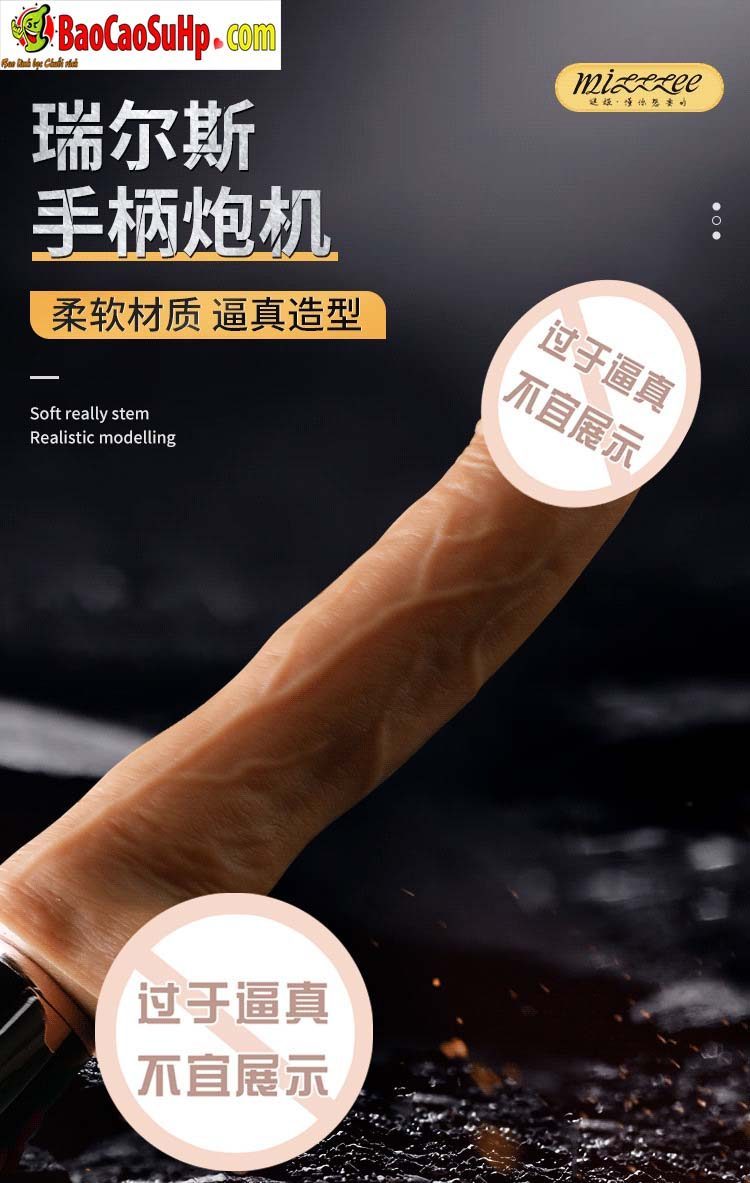 duong vat gia Mizzzee Ruile 5 - Dương vật giả Mizzzee Ruiles xoay ngoáy phát nhiệt new như thật