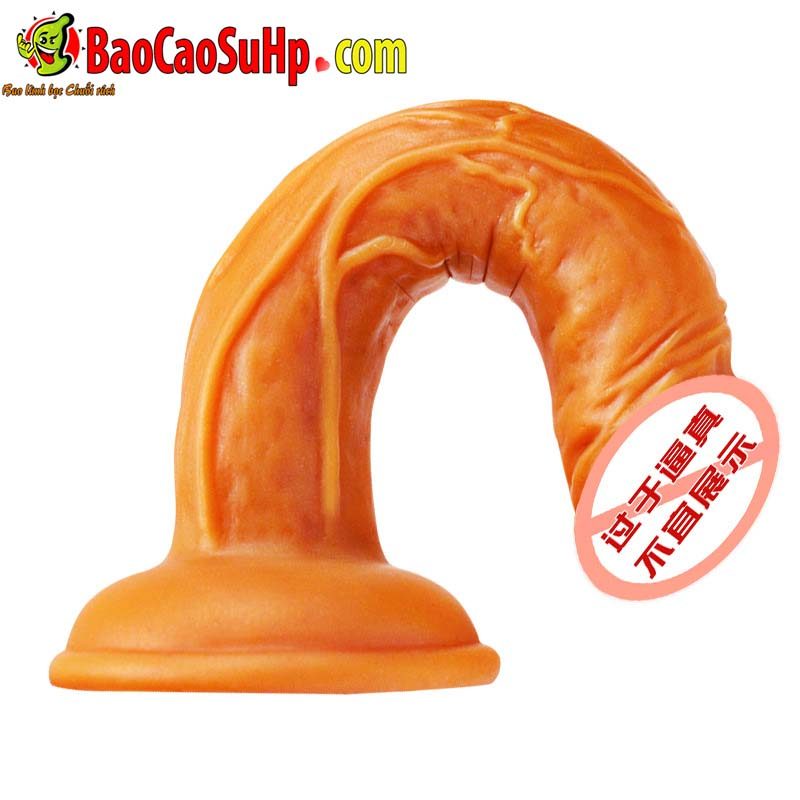 Dương vật giả Jiuai silicone siêu mềm cao cấp hút chân không