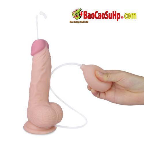 duong vat gia lovetoy LV316002 2 - Dương vật đóng đất xuất tinh với bóng lovetoy LV316002 (Soft Ejaculation Cock With Ball)