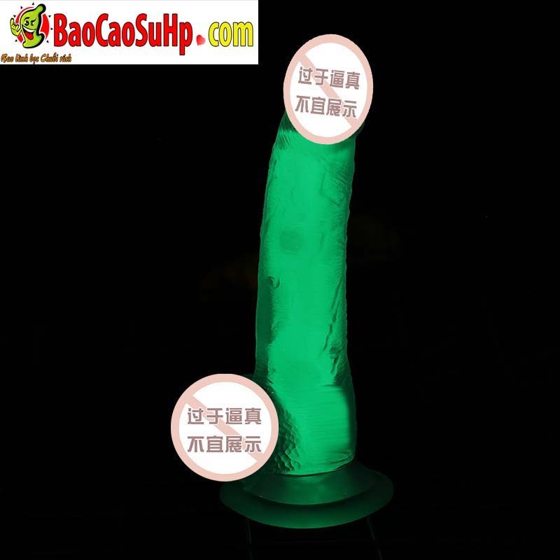 Dương vật giả phát sáng đêm trong suốt Didol Start Light