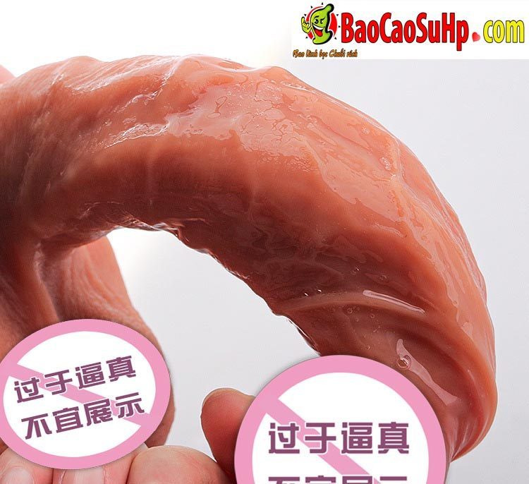 duong vat gia sieu thuc Samson 11 - Dương vật giả siêu mềm Jiuuy gân mềm siêu thực đóng đất Samson