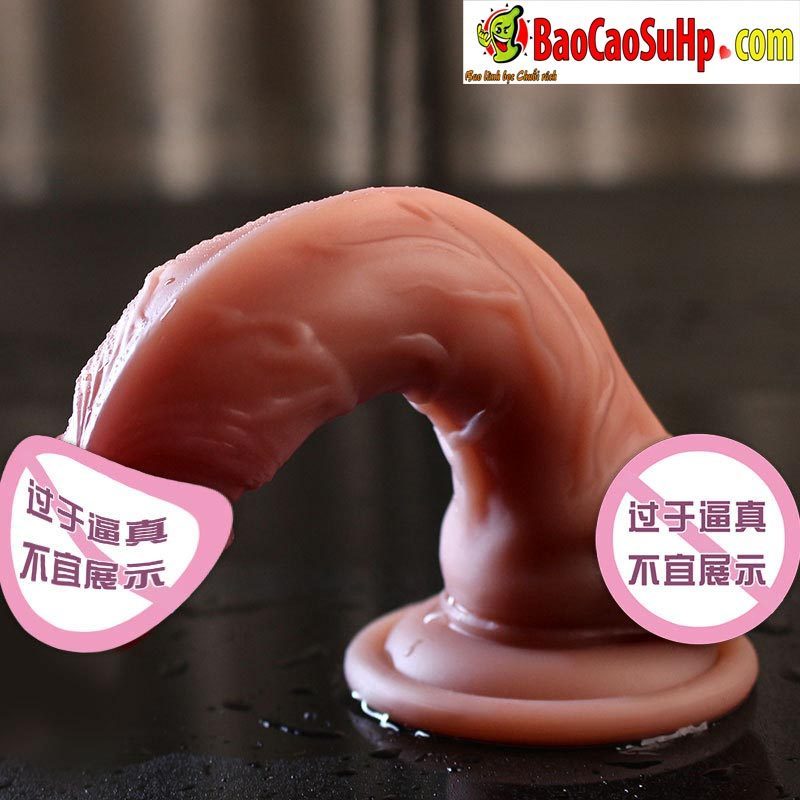 Dương vật giả Jiuuy siêu mềm gân nổi chân thật kích thích