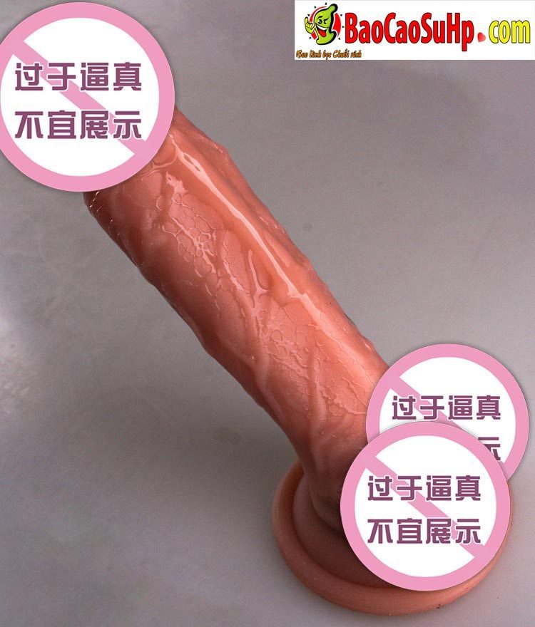 Dương vật giả Jiuuy siêu mềm gân nổi chân thật kích thích