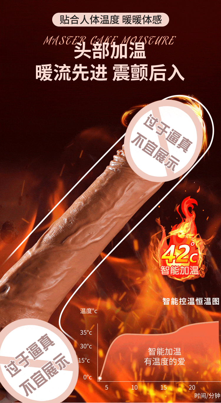 duong vat gia Mizzzee explosive tendon 10 - Dương vật giả đóng đất rung xoay thụt Mizzzee explosive tendon bùng nổ