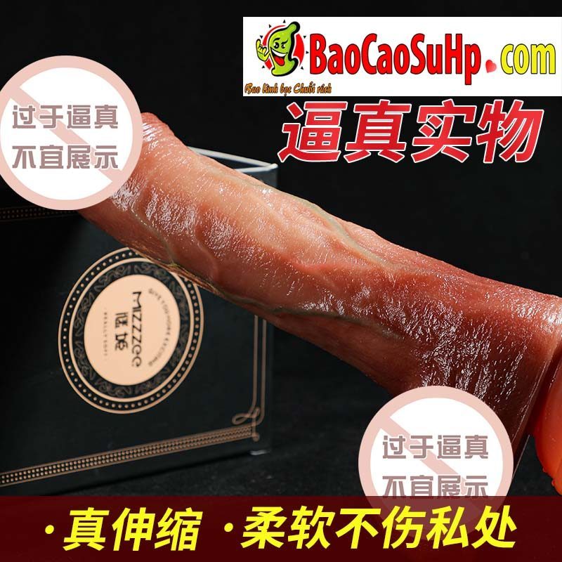 Dương vật giả xoay ngoáy siêu thực Saxius Mizzzee chất lượng cao