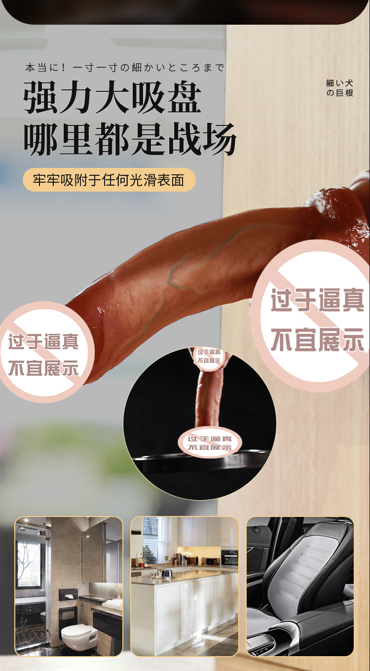 Duong vat dong dat Silicone Ashius Mizzzee 13 - Dương vật siêu thực đóng đất Silicone Ashius Mizzzee đẹp