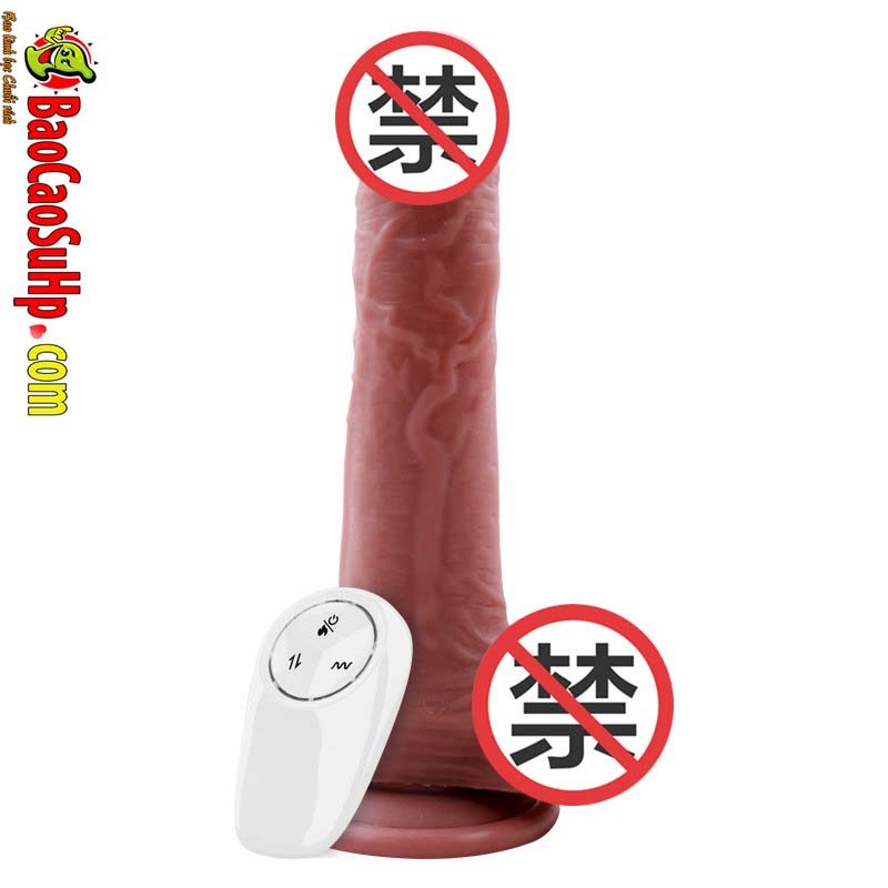 Dương vật Silicone TSN PON 7 chế độ mềm mại thụt cực đã